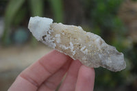 Natural Drusy Quartz Coated Calcite Crystals  x 12 From Alberts Mountain, Lesotho - Toprock Gemstones and Minerals 