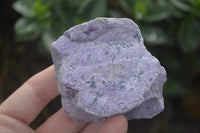 Natural Medium Purple Stichtite & Green Serpentine Cobbed Pieces  - Sold per 2 kg (10-14 pieces) - From Barberton, South Africa - TopRock