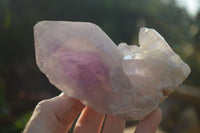 Natural Extra Large Single Jacaranda Amethyst Crystals  x 6 From Zambia - Toprock Gemstones and Minerals 