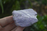 Natural Medium Purple Stichtite & Green Serpentine Cobbed Pieces  - Sold per 2 kg (10-14 pieces) - From Barberton, South Africa - TopRock