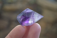 Polished Small Window Amethyst Points x 35 From Madagascar