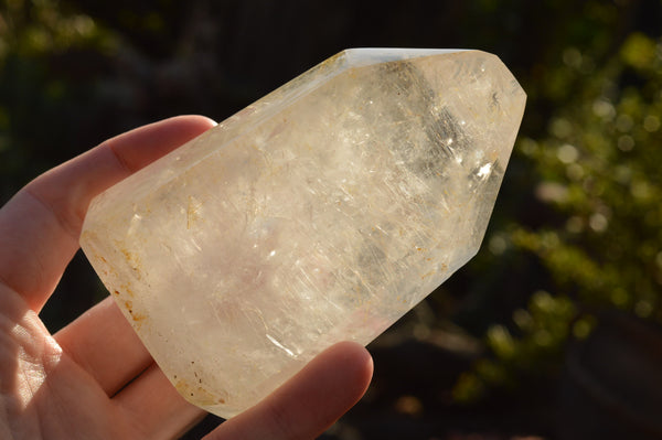 Polished Stunning Rutilated & Chlorite Included Quartz Points  x 2 From Madagascar - TopRock