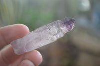 Natural Single Window Amethyst Crystals  x 12 From Chiredzi, Zimbabwe