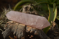 Polished Double Terminated Pink Rose Quartz Points  x 4 From Ambatondrazaka, Madagascar - TopRock