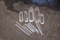 Polished A Grade Clear Quartz Crystal Points - Sold per (0.90g - 14 per pack) - From Madagascar - Toprock Gemstones and Minerals 