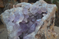 Natural Jacaranda Amethyst Cluster x 1 From Mumbwa, Zambia - TopRock