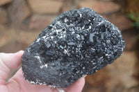 Natural Schorl Black Tourmaline & Smokey Quartz Specimens x 2 From Erongo Mountains, Namibia - TopRock