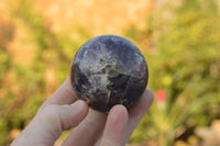 Polished Purple Mica Lepidolite Spheres  x 4 From Madagascar - TopRock