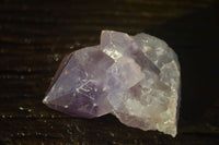 Natural Extra Large Single Jacaranda Amethyst Crystals  x 6 From Zambia - Toprock Gemstones and Minerals 