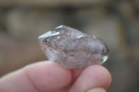 Natural Small Smokey Amethyst Crystals  x 20 From Chiredzi, Zimbabwe - Toprock Gemstones and Minerals 