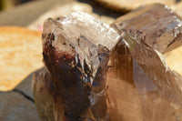 Natural Extra Large Self Healed Smokey Quartz Crystal Cluster  x 1 From Mt. Mulanje, Malawi - TopRock