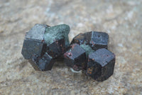 Natural Red Pyrope Garnet Crystal Specimens  x 35 From Karibib, Namibia - Toprock Gemstones and Minerals 