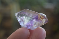 Polished Small Window Amethyst Points x 35 From Madagascar