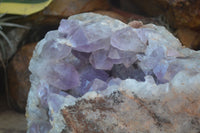 Natural Jacaranda Amethyst Cluster x 1 From Mumbwa, Zambia - TopRock