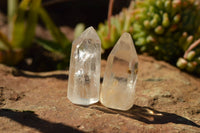 Polished Clear Quartz Crystal Points x 24 From Madagascar - TopRock