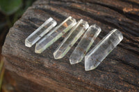 Polished A Grade Clear Quartz Crystal Points - Sold per (0.90g - 14 per pack) - From Madagascar - Toprock Gemstones and Minerals 