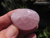 Polished Highly Selected Rose Quartz Palm Stones / Gallets - sold per kg - From Antsirabe, Madagascar - TopRock