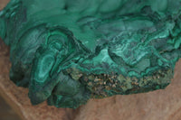 Natural Large Botryoidal Crystalline Malachite Specimen  x 1 From Congo