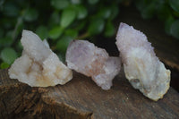 Natural Rare Spirit Ametrine Quartz Crystals  x 35 From Boekenhouthoek, South Africa - Toprock Gemstones and Minerals 