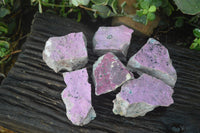 Natural Pink Salrose Cobaltion Dolomite Specimens  x 6 From Kakanda, Congo