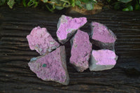 Natural Pink Salrose Cobaltion Dolomite Specimens  x 6 From Kakanda, Congo