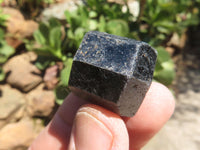 Natural Alluvial Schorl / Black Tourmaline Crystals - sold per kg - From Zimbabwe - TopRock