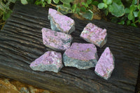 Natural Pink Salrose Cobaltion Dolomite Specimens  x 6 From Kakanda, Congo