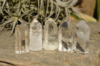 Polished Clear Quartz Crystal Points x 24 From Madagascar - TopRock