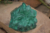 Natural Large Botryoidal Crystalline Malachite Specimen  x 1 From Congo