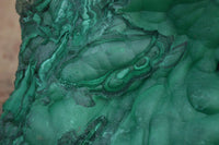 Natural Large Botryoidal Crystalline Malachite Specimen  x 1 From Congo