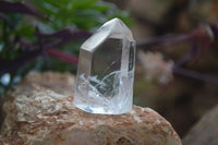 Polished Clear Quartz Crystal Points x 12 From Madagascar