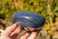 Polished Blue Lazulite Standing Free Forms  x 2 From Madagascar - TopRock