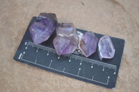 Polished Small Window Amethyst Points x 35 From Madagascar