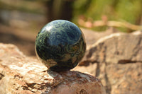 Polished Stromatolite / Kambamba Jasper Spheres  x 4 From Katsepy, Madagascar - TopRock