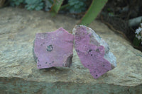 Natural Pink Salrose Cobaltion Dolomite Specimens  x 6 From Kakanda, Congo