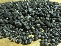 Natural Alluvial Schorl / Black Tourmaline Crystals - sold per kg - From Zimbabwe - TopRock