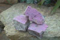 Natural Pink Salrose Cobaltion Dolomite Specimens  x 6 From Kakanda, Congo