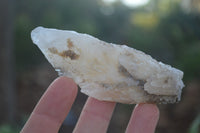 Natural Drusi Quartz Coated Calcite Crystals  x 12 From Alberts Mountain, Lesotho - Toprock Gemstones and Minerals 