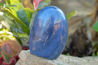 Polished Blue Lazulite Standing Free Forms  x 2 From Madagascar - TopRock