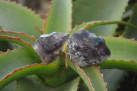 Natural Mini Amethyst Crystals  x 12 From Chiredzi, Zimbabwe