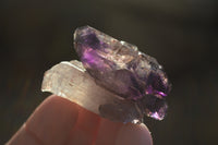 Natural Smokey Skeletal Amethyst Crystals  x 6 From Chiredzi, Zimbabwe