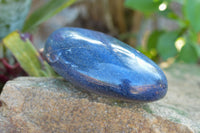 Polished Blue Lazulite Standing Free Forms  x 2 From Madagascar - TopRock