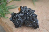 Natural Medium Sized Schorl / Black Tourmaline Specimens x 6 From Erongo, Namibia