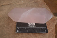 Polished Double Terminated Pink Rose Quartz Points  x 4 From Ambatondrazaka, Madagascar - TopRock