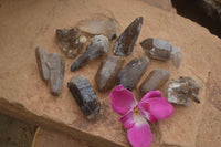 Natural Smokey Quartz Points & Clusters - Sold per 1 kg - From Erongo, Namibia - TopRock