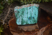 Natural Drusy Coated Chrysocolla & Malachite Dolomite Specimens x 2 From Likasi, Congo