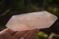 Polished Double Terminated Pink Rose Quartz Points  x 4 From Ambatondrazaka, Madagascar - TopRock