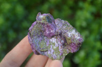 Natural Small Purple Stichtite & Green Serpentine Cobbed Pieces  - Sold per 1 kg (10-18 pieces) - From Barberton, South Africa - TopRock