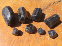 Natural Alluvial Schorl / Black Tourmaline Crystals - sold per kg - From Zimbabwe - TopRock