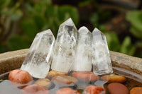 Polished Clear Quartz Crystal Points x 24 From Madagascar - TopRock